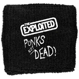 The Exploited Embroidered Wristband - Punks Not Dead