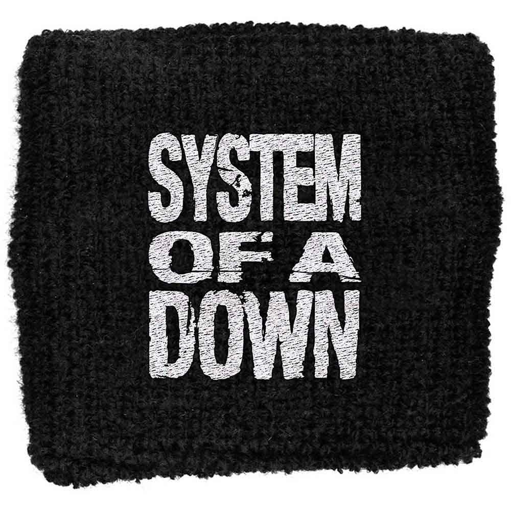 System Of A Down Wrist Bands - Sweat - Logo