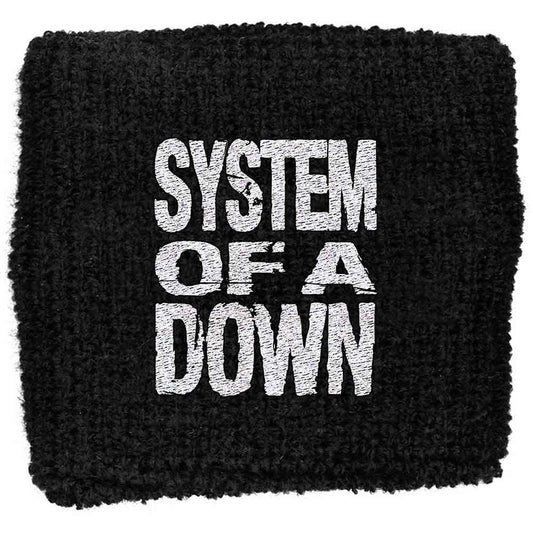 System Of A Down Wrist Bands - Sweat - Logo
