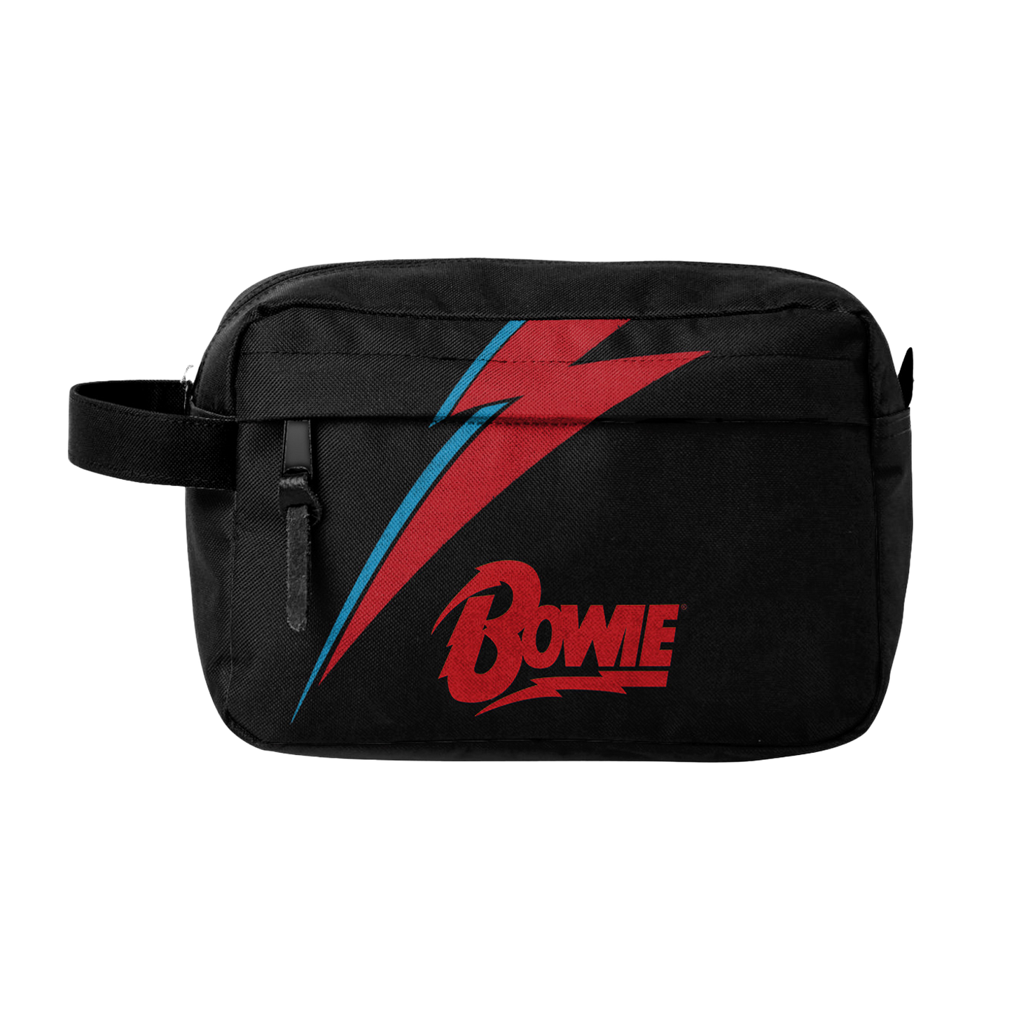 Rocksax David Bowie Wash Bag - Lightning Black