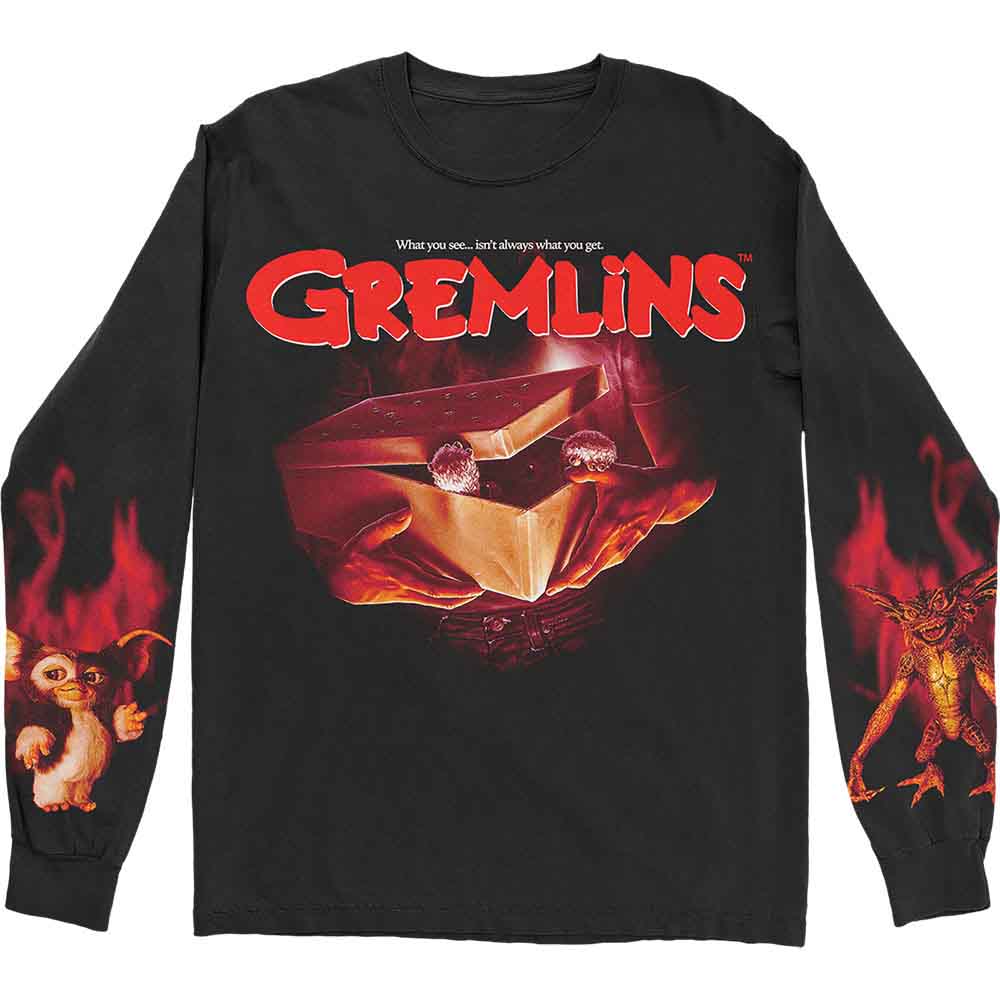 Warner Bros Long Sleeve T Shirt - Gremlins What It Seems