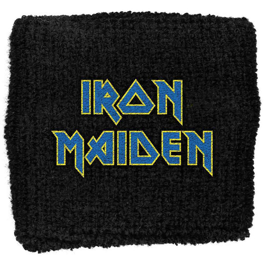Iron Maiden Wrist Bands - Blue/Yellow Logo