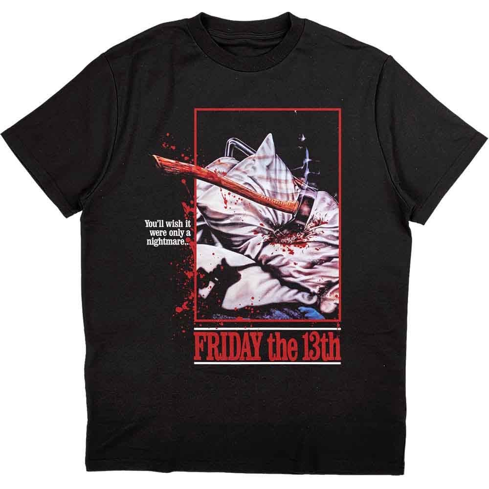 Warner Bros T Shirt - Fri 13th Only A Nightmare