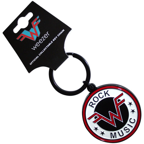 Weezer Standard Keychains - Rock Music Emblem