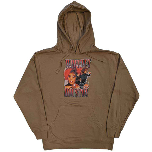Whitney Houston Pullover Hoodie - 90s Homage