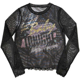 Whitney Houston Women's Long Sleeve Crop Top - I'M Your Baby | Buy Now For 24.99