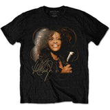 Whitney Houston T Shirt - Vintage Mic Photo