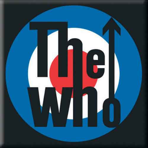 The Who Fridge Magnets - Black Metal | Buy Now For 9.99