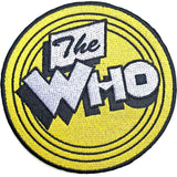 The Who Patches - Iron On - Yellow Circle