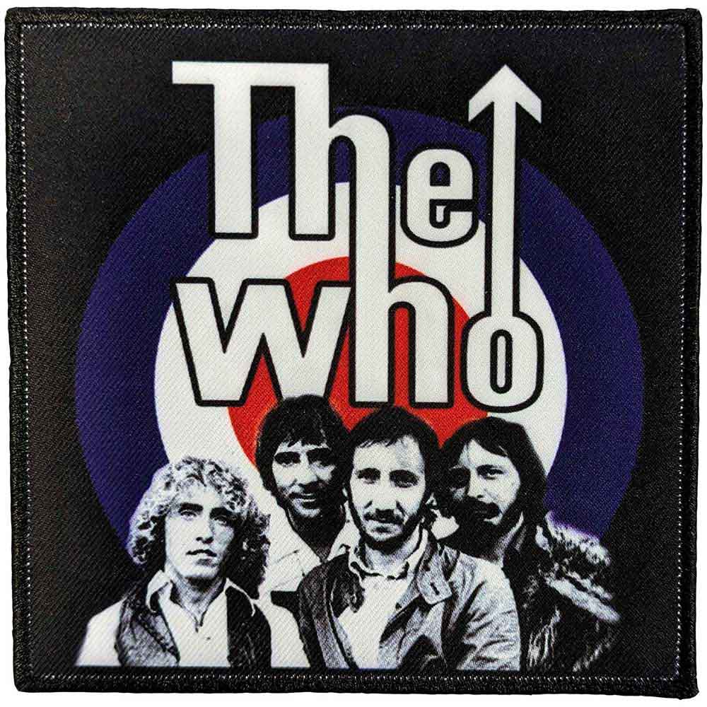 The Who Patches - Woven Sew On - Band Photo