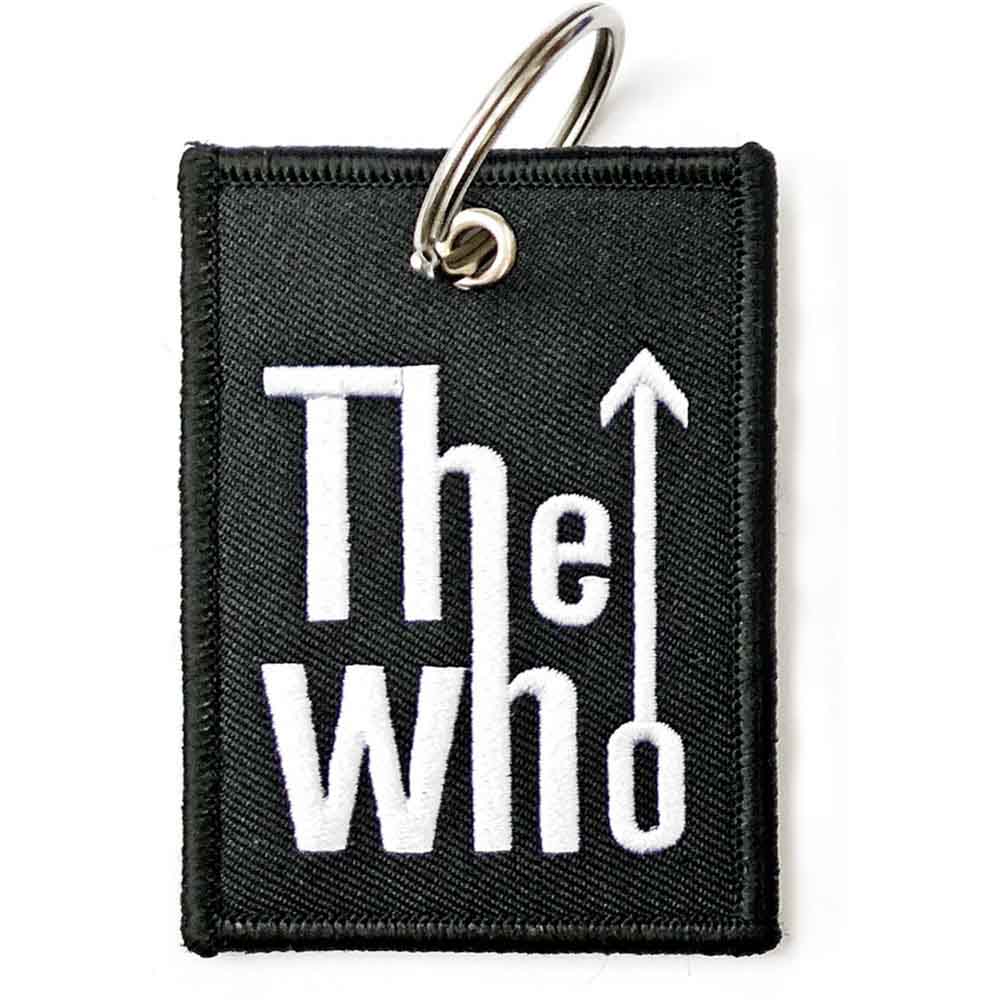 The Who Woven Patch Keychain - Arrow Logo