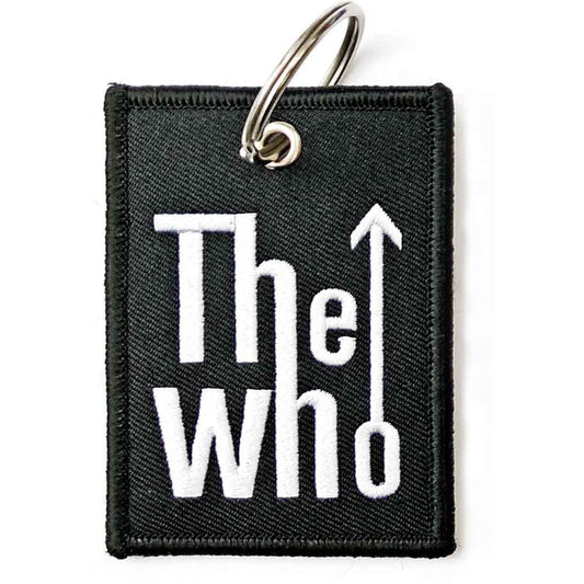 The Who Woven Patch Keychain - Arrow Logo