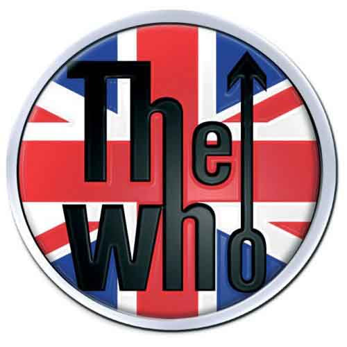 The Who Pin Badge - Union Jack Enamel