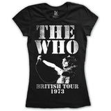 The Who Woman's T Shirt - British Tour 1973