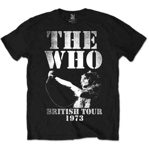 The Who T Shirt - British Tour 1973
