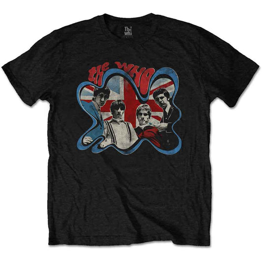 The Who T Shirt - Groovy Border