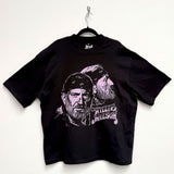 Willie Nelson T Shirt - Purple Graphic Oversized | Buy Now For 29.99