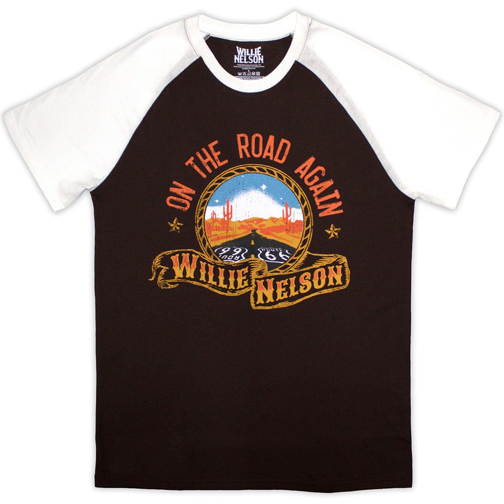 Willie Nelson T Shirt - Route 66 | Buy Now For 24.99