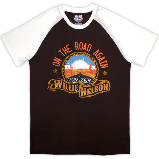 Willie Nelson T Shirt - Route 66 | Buy Now For 24.99