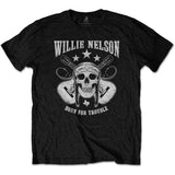 Willie Nelson T Shirt - Skull