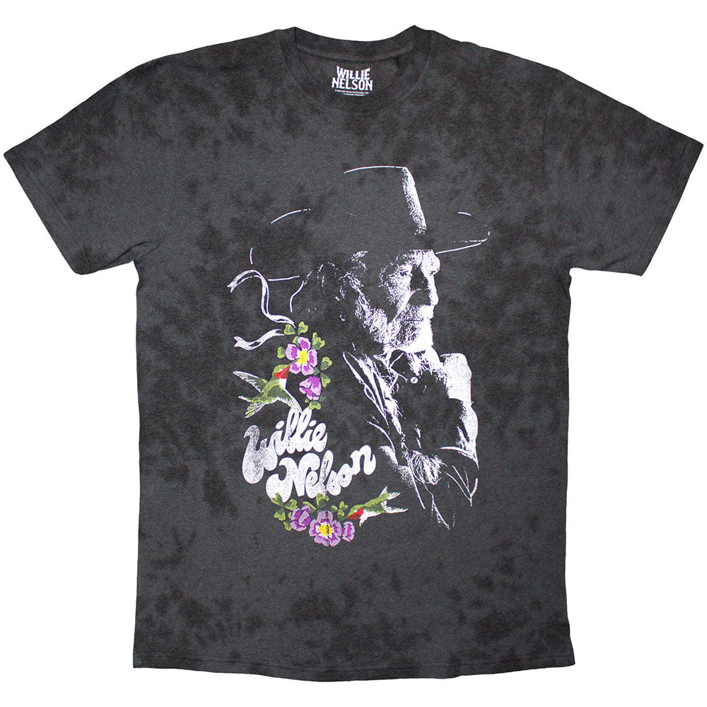 Willie Nelson T Shirt - Floral | Buy Now For 24.99