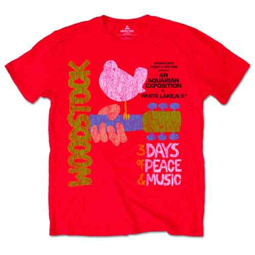 Woodstock T Shirt - Vtge Classic Poster