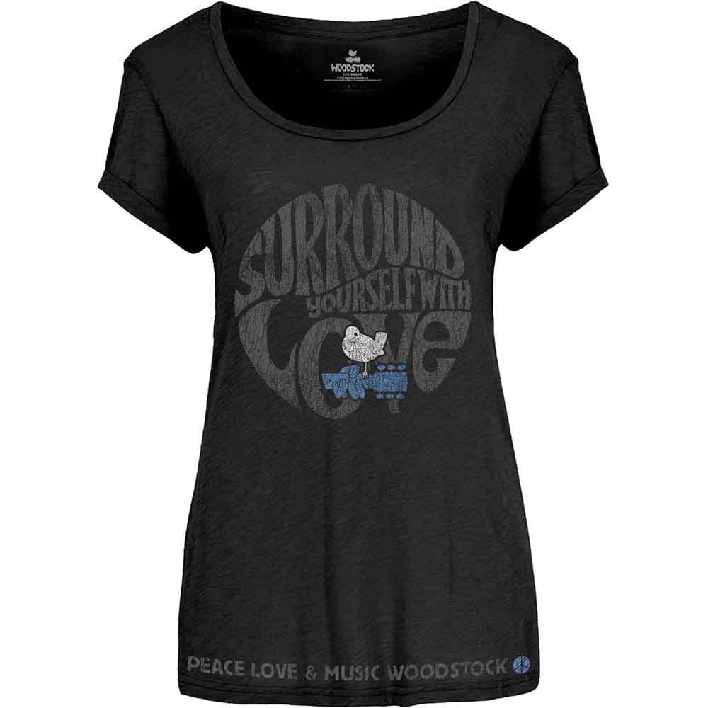 Woodstock Woman's T Shirt - Surround Yourself