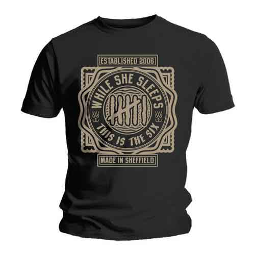 While She Sleeps T Shirt - This Is The Six