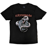Whitesnake T Shirt - Silver Snake
