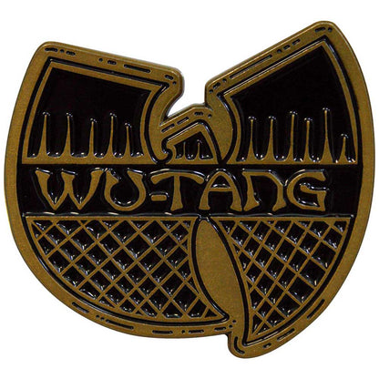 Wu-Tang Clan Pin - Badge - Black & Gold Logo