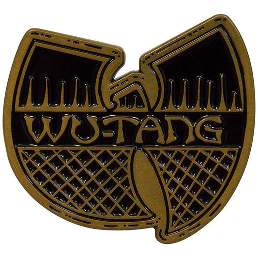Wu-Tang Clan Pin - Badge - Black & Gold Logo
