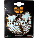 Wu-Tang Clan Pin - Badge - White & Gold Logo