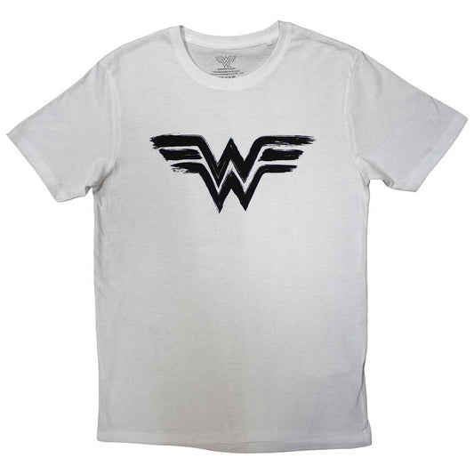 DC Comics T Shirt - Black Paint Logo