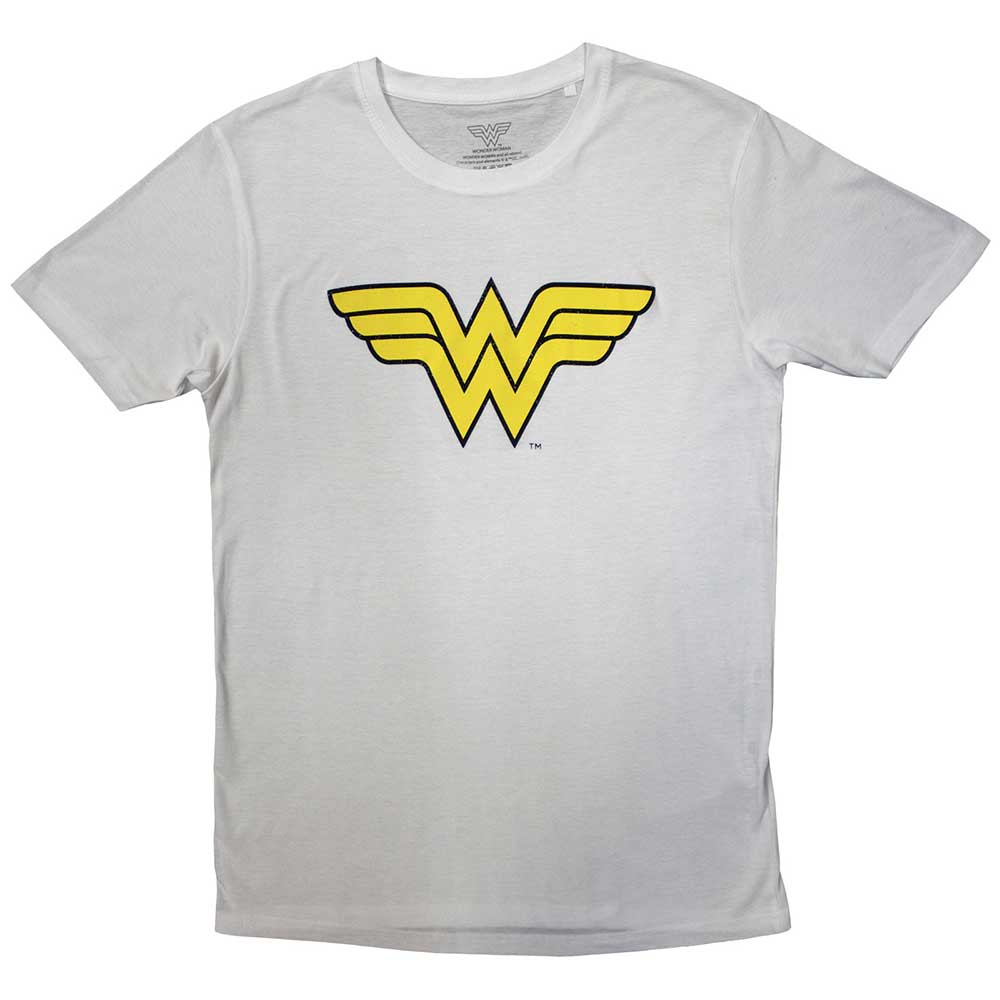 DC Comics T Shirt - Yellow Logo