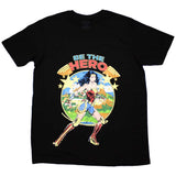 DC Comics T Shirt - Be The Hero | Buy Now For 19.99