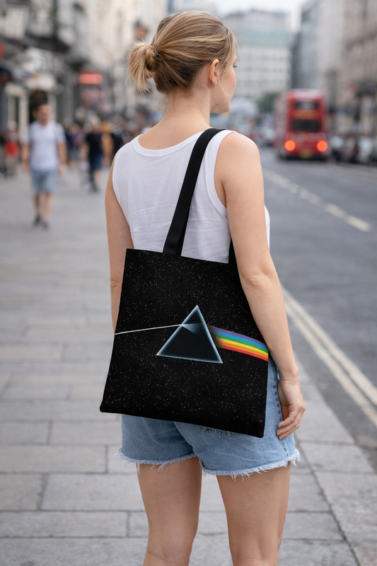 Rocksax Pink Floyd Tote Bag - The Dark Side Of The Moon