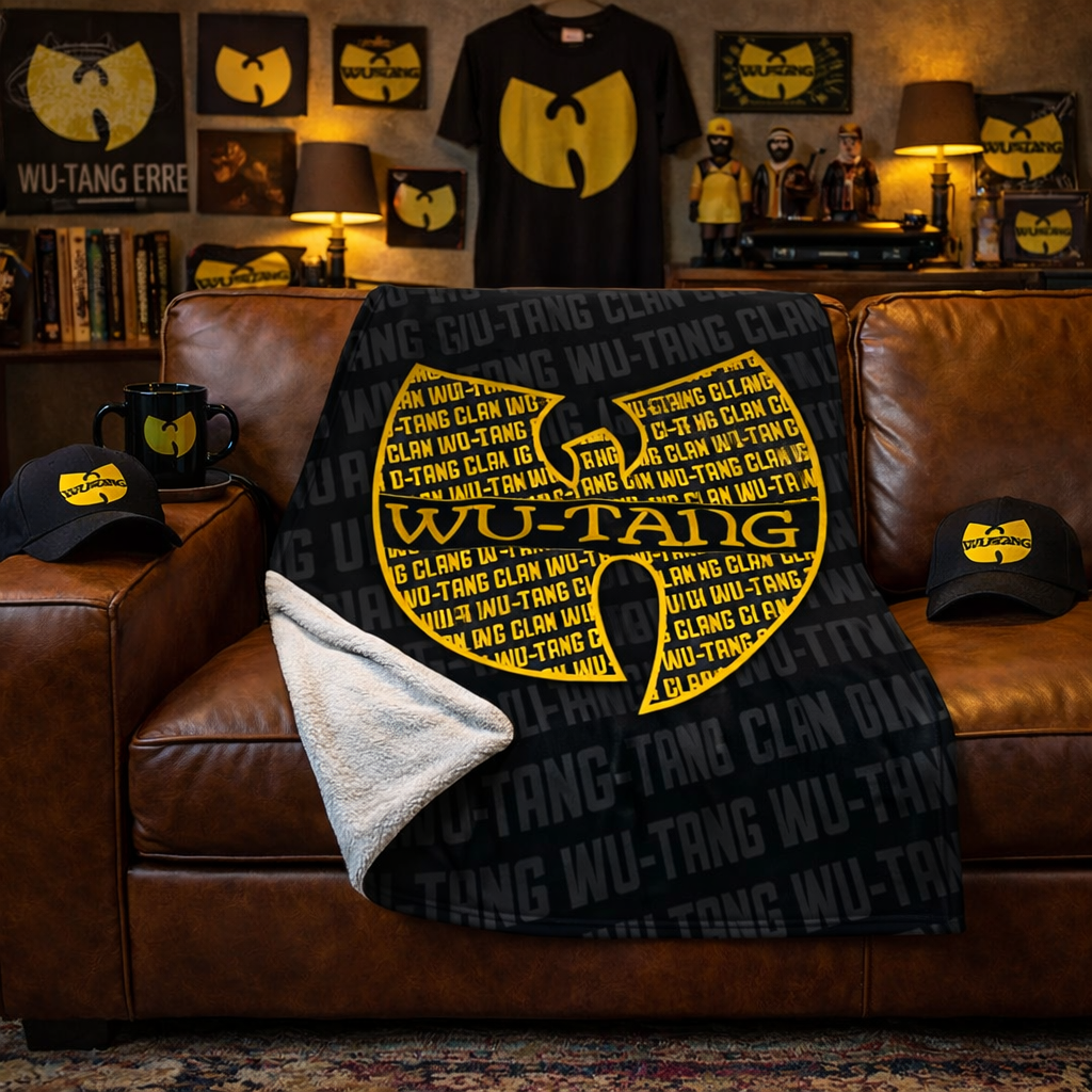 Rocksax Wu-Tang Blanket - Logo Repeat