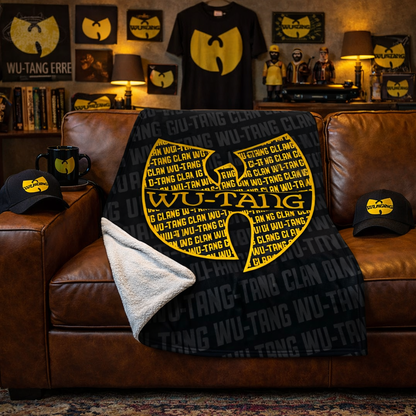 Rocksax Wu-Tang Blanket - Logo Repeat