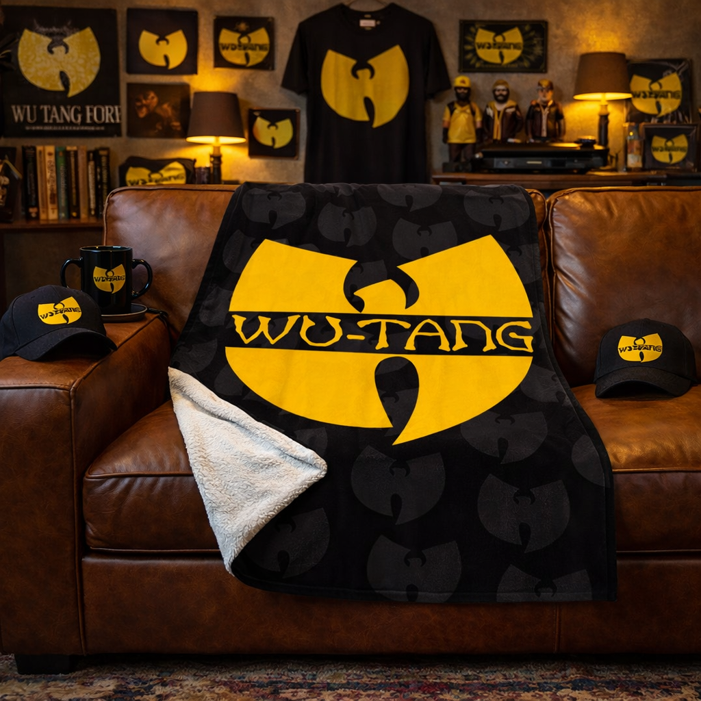 Rocksax Wu-Tang Clan Blanket - Logo