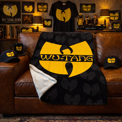 Rocksax Wu-Tang Clan Blanket - Logo