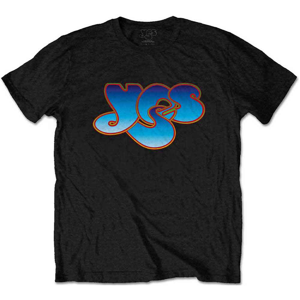 Yes T Shirt - Classic Blue Logo
