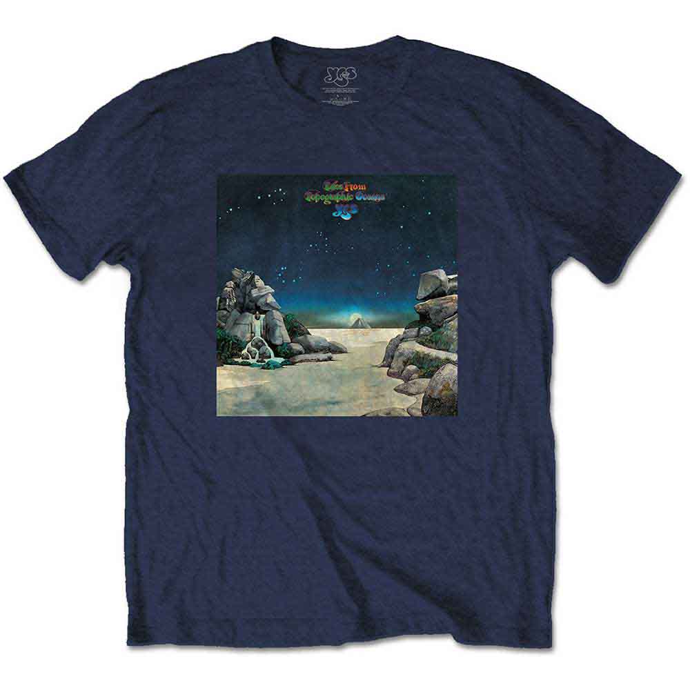 Yes T Shirt - Topographic Oceans