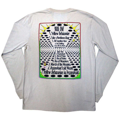 The Beatles Long Sleeve T Shirt - Yellow Submarine Tracklist
