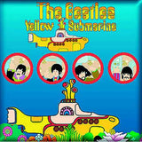 The Beatles Fridge Magnets - UK Flag | Buy Now For 9.99
