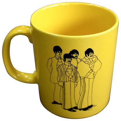 The Beatles Unboxed Mugs Std - Yellow Submarine Band Outlines