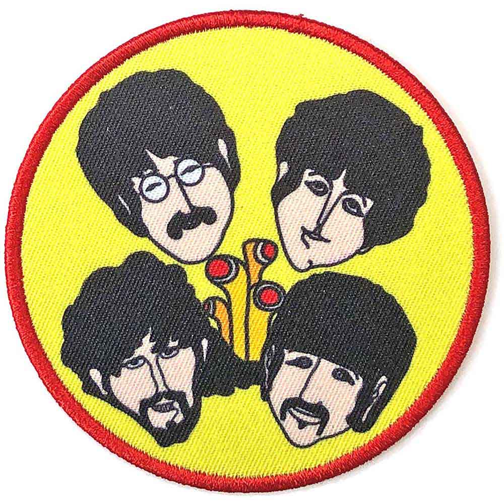 The Beatles Patches - Woven Sew On - Perryscopes & Heads