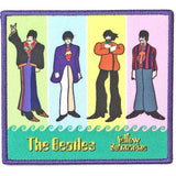 The Beatles Patches - Woven Sew On - Band in Stripes