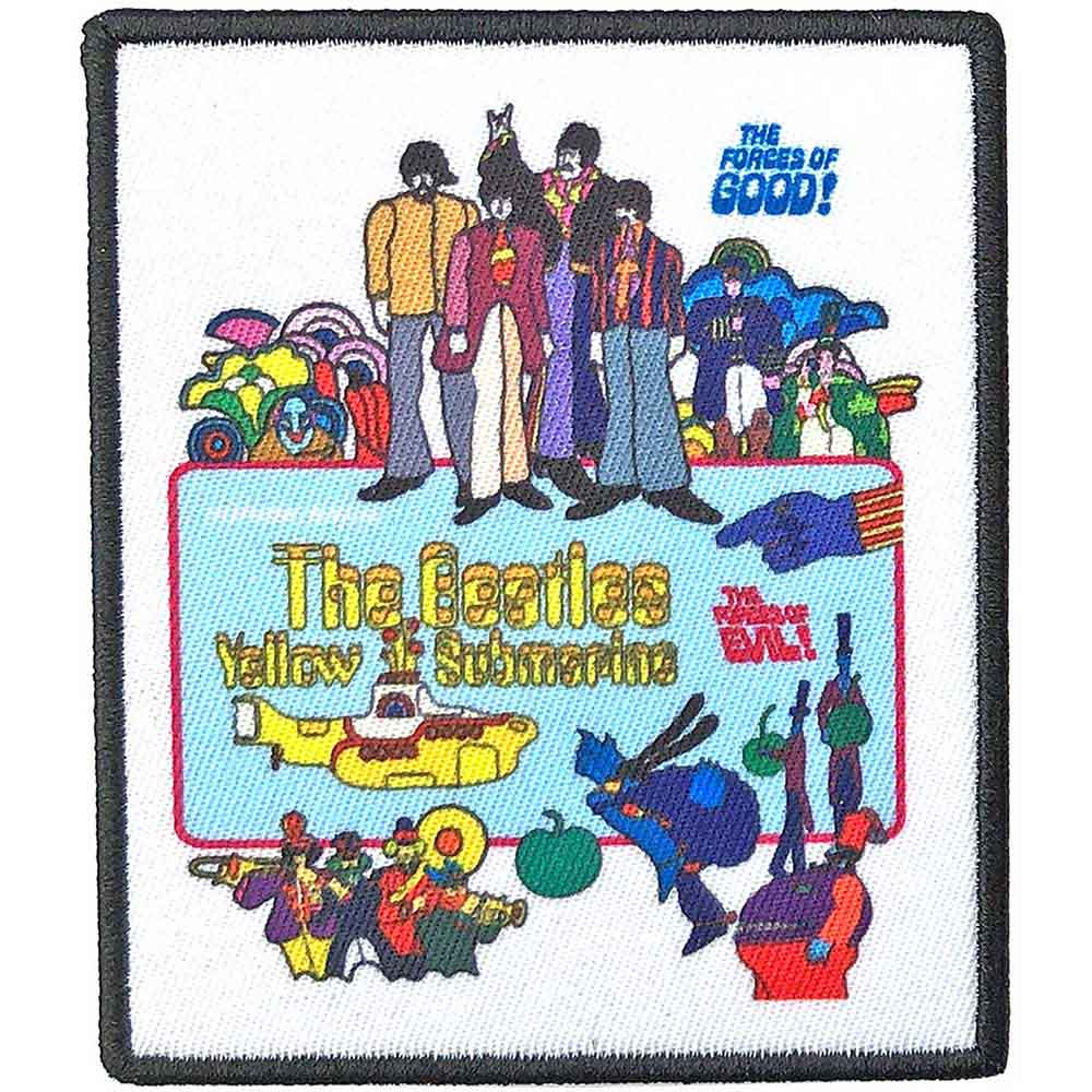 The Beatles Patches - Woven Sew On - Movie Poster