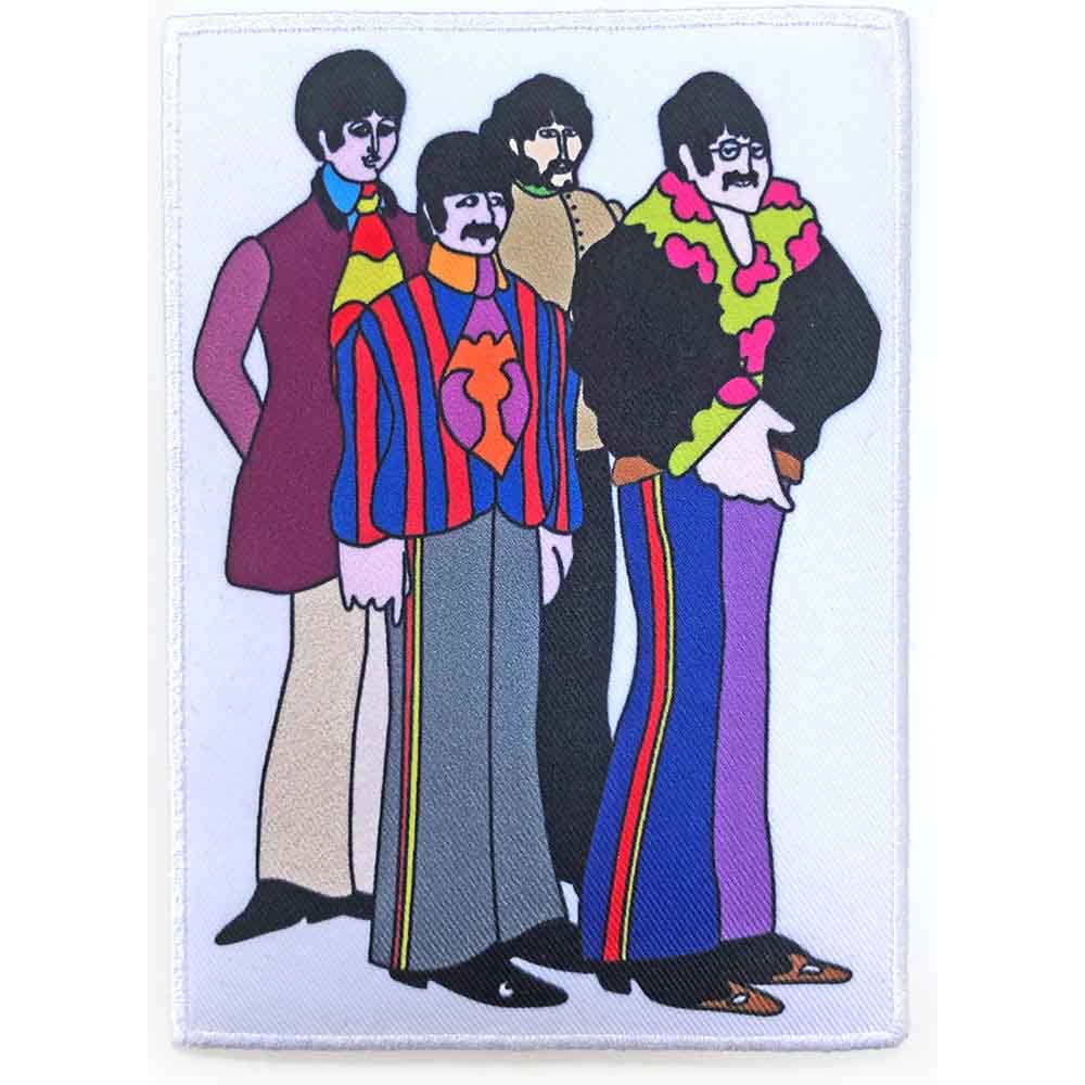 The Beatles Patches - Iron On - Sub Band Border