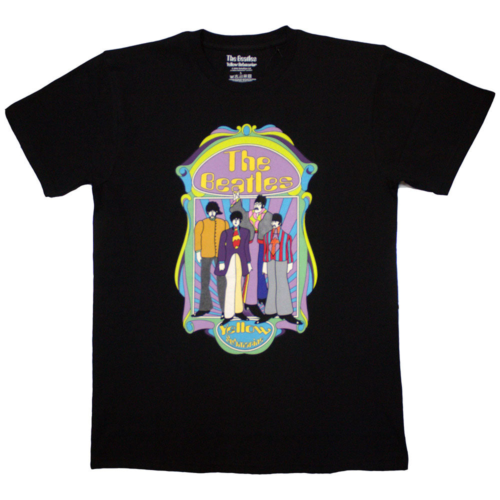 The Beatles T Shirt - Yellow Submarine Sub Band Frame v2